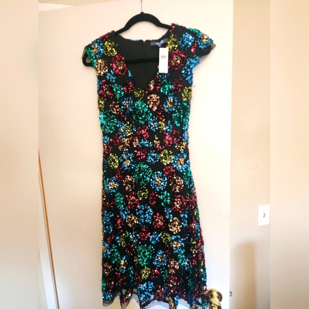 Sequins midi dress